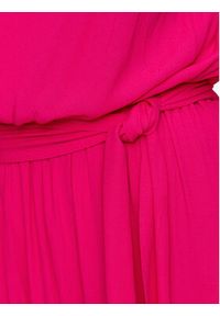 Pinko Sukienka koktajlowa Agave 100997 A0TP Różowy Regular Fit. Kolor: różowy. Materiał: wiskoza. Styl: wizytowy