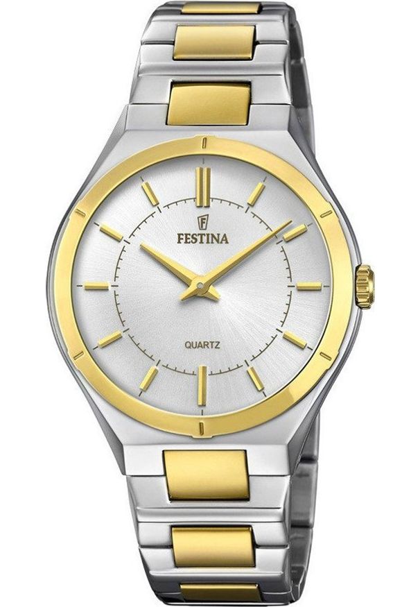 Zegarek Festina Zegarek męski Festina F20245-1 srebrny. Kolor: srebrny