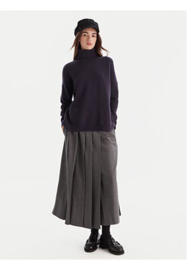 Weekend Max Mara Spódnica trapezowa Fastoso 2525106062 Szary Regular Fit. Kolor: szary. Materiał: wełna