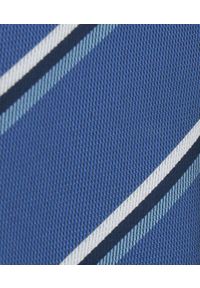 Klasyczny Krawat Klubowy - Alties - Niebieski, w Prążek. Kolor: niebieski. Materiał: tkanina. Wzór: prążki. Styl: klasyczny #5