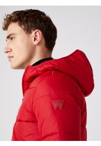 Wrangler - WRANGLER THE PUFFER MĘSKA KURTKA ZIMOWA RED W4D6WRX47 112141357. Sezon: zima