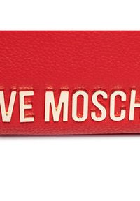Love Moschino - LOVE MOSCHINO Torebka JC4023PP1CLB0500 Czerwony. Kolor: czerwony. Materiał: skórzane