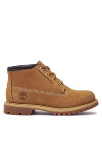 Timberland Trapery TB1233997131 Brązowy. Kolor: brązowy. Materiał: skóra, nubuk