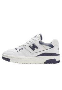 Buty do chodzenia dla dorosłych New Balance 550 White Dark Mercury. Zapięcie: sznurówki. Kolor: biały. Materiał: materiał, syntetyk. Szerokość cholewki: normalna. Sport: turystyka piesza #1