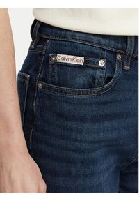 Calvin Klein Jeans Jeansy Thompson LV047D842G Granatowy Mom Fit. Kolor: niebieski #4