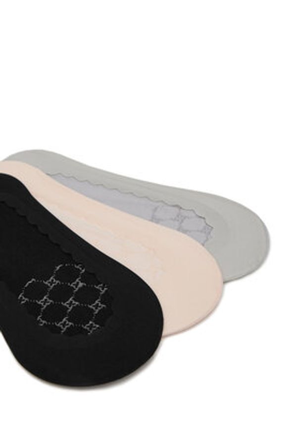 Nine West Skarpety LA_NW_4WB_006_SS25 (3-PACK) MIX Kolorowy. Materiał: bawełna, materiał. Wzór: kolorowy