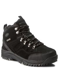 skechers - Trekkingi Skechers. Kolor: czarny. Sport: turystyka piesza