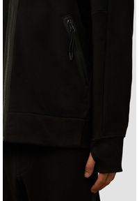 C.P. Company - C.P. COMPANY Czarna bluza męska z goglami Hooded Open, Rozmiar XXL. Kolor: czarny. Materiał: bawełna. Styl: klasyczny #3