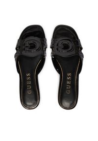 Guess Klapki FLJCIE PAF03 Czarny. Kolor: czarny. Materiał: skóra #4