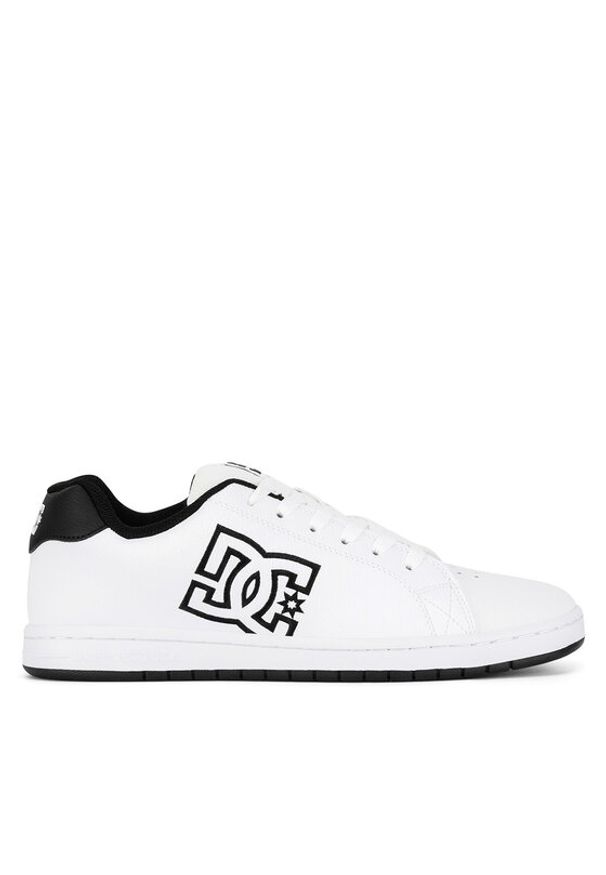 DC Sneakersy GAVELER SN ADYS100574-XWKW Biały. Kolor: biały. Materiał: skóra