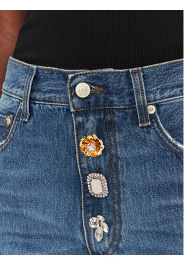 ViCOLO Jeansy DD5214 Niebieski Regular Fit. Kolor: niebieski