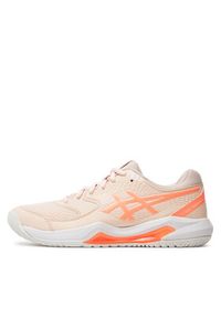 Asics Buty do tenisa Gel-Dedicate 8 1042A237 Różowy. Kolor: różowy. Materiał: skóra. Sport: tenis