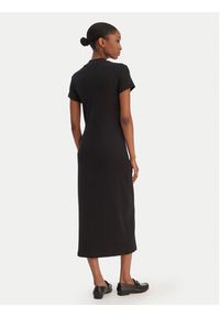 TOMMY HILFIGER - Tommy Hilfiger Sukienka codzienna WW0WW47860 Czarny Slim Fit. Okazja: na co dzień. Kolor: czarny. Materiał: wiskoza. Typ sukienki: proste. Styl: casual #2