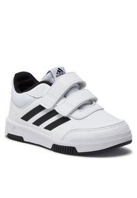 Adidas - adidas Sneakersy Tensaur Sport Training Hook and Loop Shoes GW1981 Biały. Kolor: biały. Materiał: skóra #6