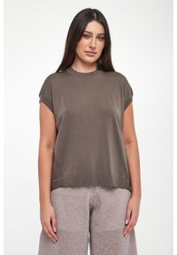 Kamizelka damska wełniana PESERICO. Materiał: wełna #3