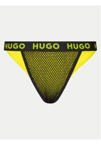 Hugo Dół od bikini Hazel 50515336 Żółty. Kolor: żółty. Materiał: syntetyk