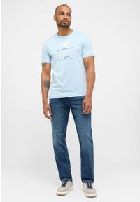 Mustang - Męskie Spodnie Jeansowe MUSTANG Washington Straight Denim Blue 1015286 5000 883