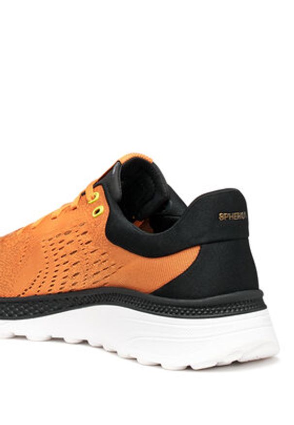 Geox Sneakersy U Spherica Actif X1 U65HUB 0006K C0569 Pomarańczowy. Kolor: pomarańczowy. Materiał: materiał