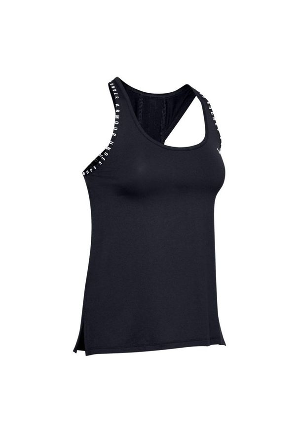 Koszulka fitness damska Under Armour Knockout Tank bez rękawów. Kolor: czarny. Długość rękawa: bez rękawów. Sport: fitness