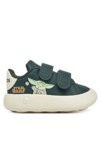 Adidas - adidas Sneakersy Star Wars Advantage IH6258 Zielony. Kolor: zielony. Materiał: skóra. Wzór: motyw z bajki. Model: Adidas Advantage #1