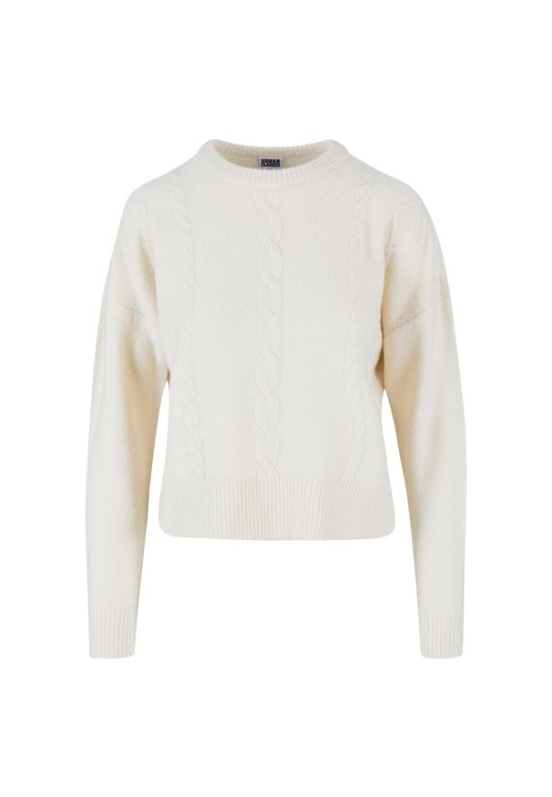 Bluza damska Urban Classics Cabel. Kolor: biały