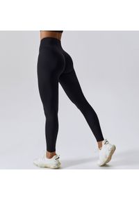 Intica - Legginsy treningowe z wysokim stanem do ćwiczeń Diega. Stan: podwyższony. Kolor: fioletowy. Materiał: materiał. Sport: fitness #2