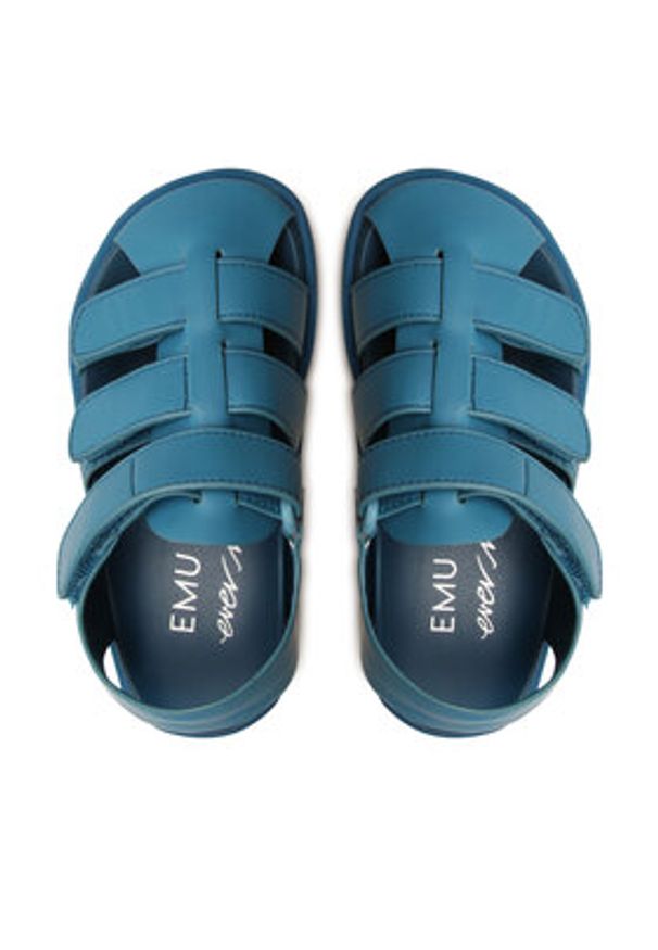 EMU Australia Sandały Cascade K12841 Niebieski. Kolor: niebieski. Materiał: skóra