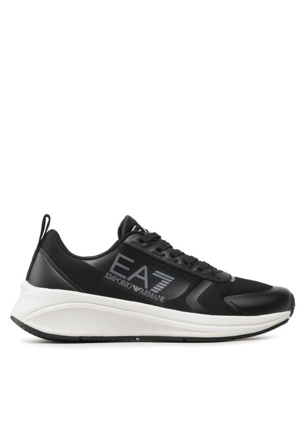 EA7 Emporio Armani Sneakersy X8X125 XK303 N763 Czarny. Kolor: czarny. Materiał: materiał