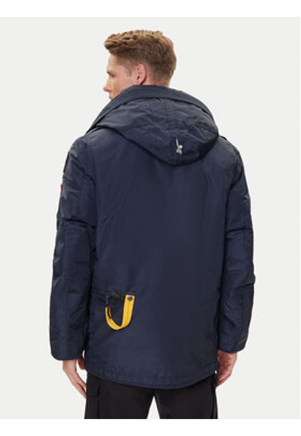 Parajumpers Kurtka puchowa Right Hand 25WMPMJKMA03 Granatowy Regular Fit. Kolor: niebieski. Materiał: syntetyk