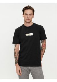 Replay T-Shirt M6755.000.2660 Czarny Regular Fit. Kolor: czarny. Materiał: bawełna