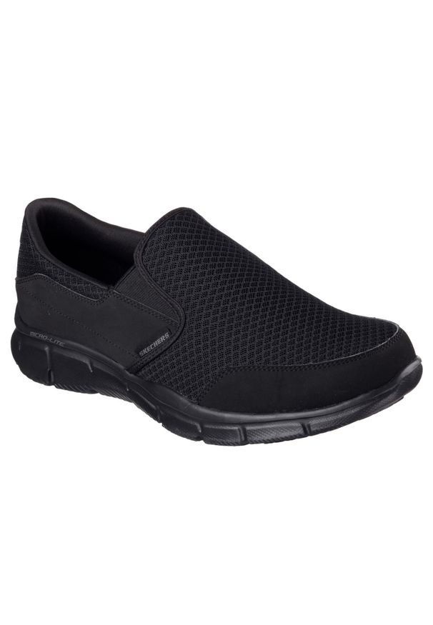 skechers - męskie>buty sneakers Skechers. Kolor: czarny. Sport: fitness