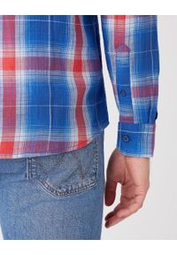 Wrangler - KOSZULA MĘSKA WRANGLER LS 1PKT SHIRT LIMOGES BLUE W5A16BX50