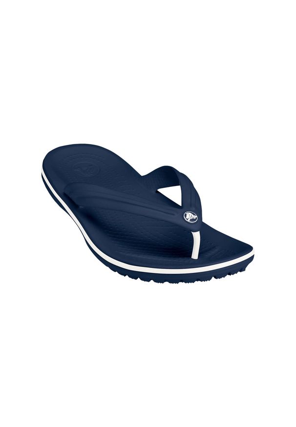 Japonki unisex Crocs Crocband Flip. Okazja: na plażę. Kolor: niebieski. Materiał: syntetyk, materiał. Styl: sportowy