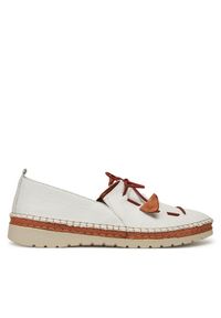 Półbuty Manitu. Kolor: biały #1