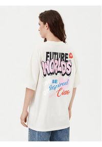 Hugo - HUGO T-Shirt 50533976 Biały Oversize. Kolor: biały. Materiał: bawełna #3