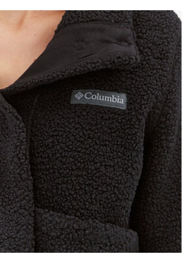columbia - Columbia Kurtka przejściowa Panorama™ Snap Fleece Jacket Czarny Regular Fit. Kolor: czarny. Materiał: syntetyk