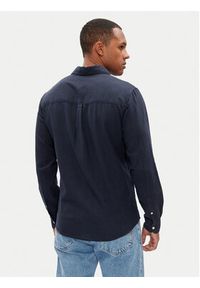 Pepe Jeans Koszula Arnau PM308844 Granatowy Regular Fit. Kolor: niebieski. Materiał: bawełna