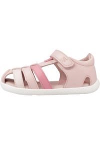 Garvalin - Sandały GARVALIN 252332G Rose. Kolor: różowy. Materiał: tkanina, skóra. Sezon: lato