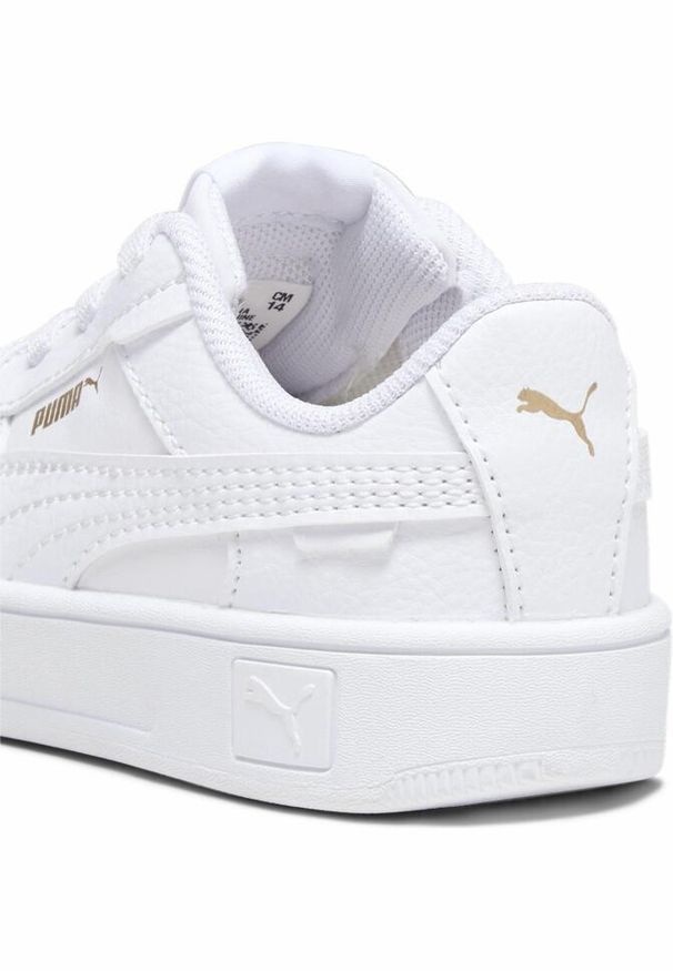 Puma - Sneakersy Carina Street dla małych dzieci PUMA White Gold. Kolor: biały, żółty, wielokolorowy. Sezon: lato