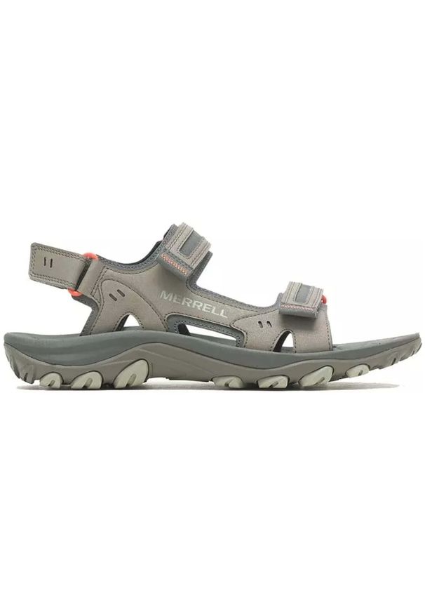 Sandały męskie Merrell Huntington Sport Convert. Kolor: zielony, wielokolorowy. Sport: turystyka piesza