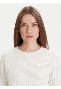 Tatuum Sweter Bazo T2501.046 Écru Regular Fit. Kolor: kremowy. Materiał: bawełna #3