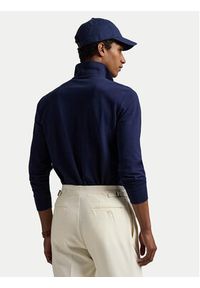 Polo Ralph Lauren Polo 710955081001 Granatowy Slim Fit. Typ kołnierza: polo. Kolor: niebieski. Materiał: bawełna #3