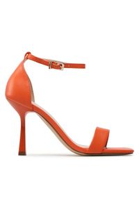 ONLY Shoes Sandały Onlaubrey-1 15288448 Pomarańczowy. Kolor: pomarańczowy. Materiał: skóra #1