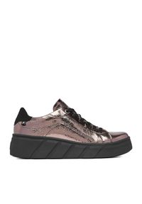Sneakersy Rieker. Kolor: brązowy #1