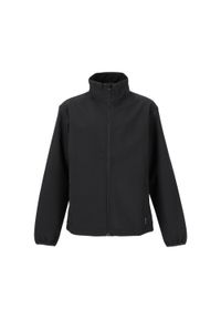 Dziecięca kurtka wodoodporna Whistler Lango. Kolor: czarny. Materiał: softshell. Styl: sportowy