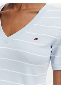 TOMMY HILFIGER - Tommy Hilfiger T-Shirt Cody WW0WW40584 Niebieski Regular Fit. Kolor: niebieski. Materiał: bawełna #4