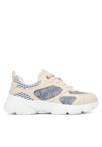 Sneakersy Guess. Kolor: beżowy #1