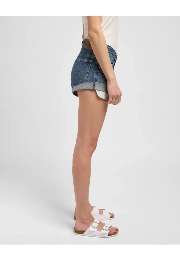 Lee - DAMSKIE SZORTY LEE RIDER SHORT 2IN CLASSIC INDIGO 112348989