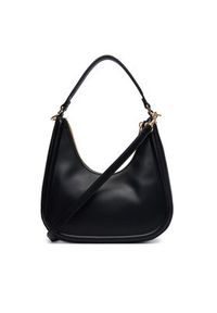 Calvin Klein Torebka Bold Ck Small Crescent LV04F3561G Czarny. Kolor: czarny. Materiał: skórzane #2