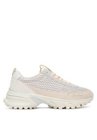Calvin Klein Sneakersy Hike Runner Lace Up Techmix YW0YW02030 Écru. Materiał: skóra #1
